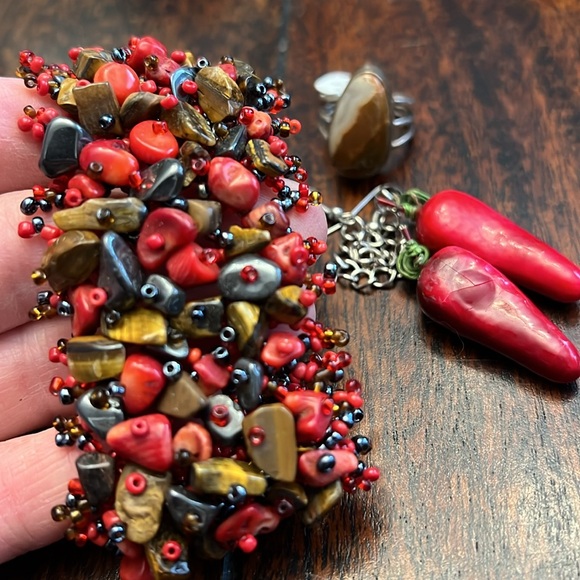 Bracelet Earrings Ring Combo! Accessories for your festivities this summer! - Picture 4 of 7